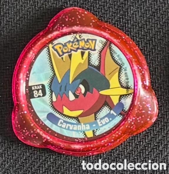 Juguetes antiguos y Juegos de colecci&oacute;n: Tazo Pokemon KRAK 2005 CARVANHA 84
