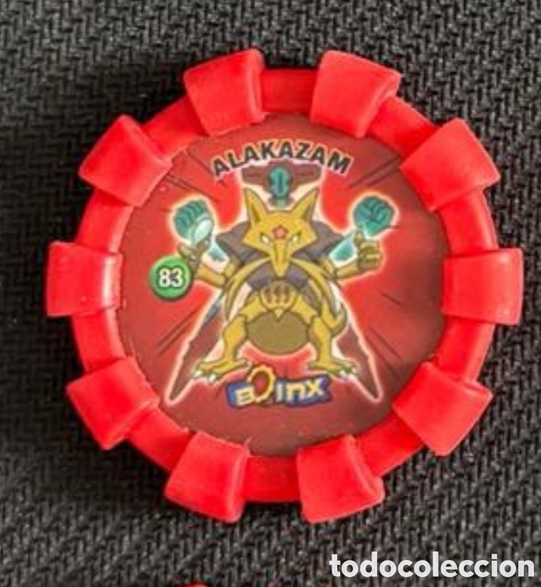 Juguetes antiguos y Juegos de colecci&oacute;n: Tazo boinx pokemon 83 ALAKAZAM
