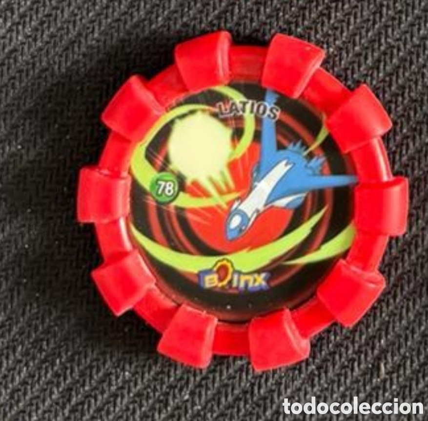 Juguetes antiguos y Juegos de colecci&oacute;n: Tazo boinx pokemon 78 LATIOS