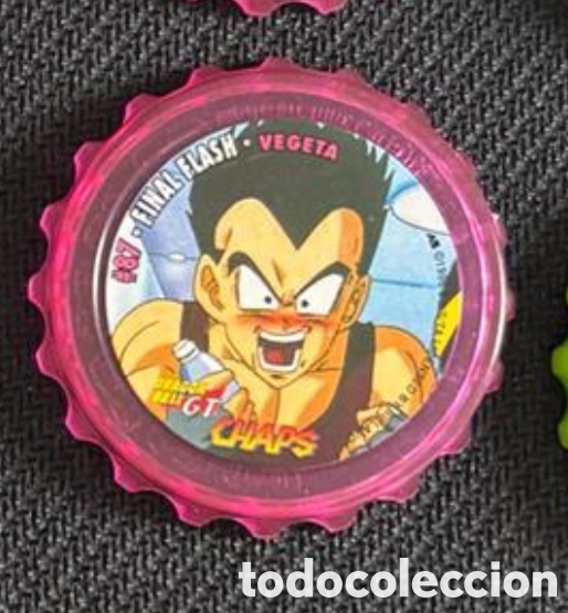 Juguetes antiguos y Juegos de colecci&oacute;n: Tazo Dragon Ball GT y Z chaps 87 Vegeta