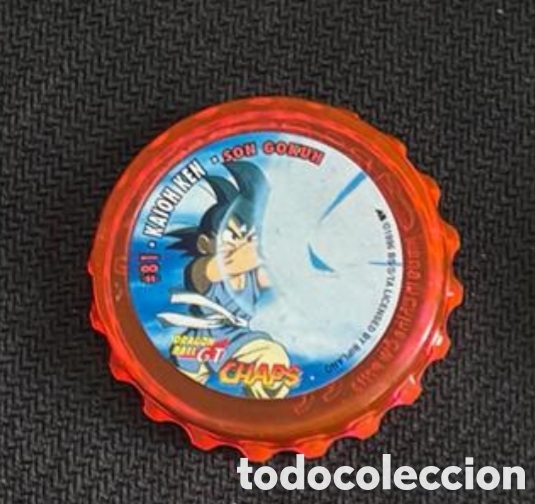 Juguetes antiguos y Juegos de colecci&oacute;n: Tazo Dragon Ball GT y Z chaps 81 Son Goku