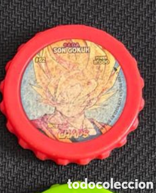 Juguetes antiguos y Juegos de colecci&oacute;n: Tazo Dragon Ball GT y Z chaps 62 Son Goku
