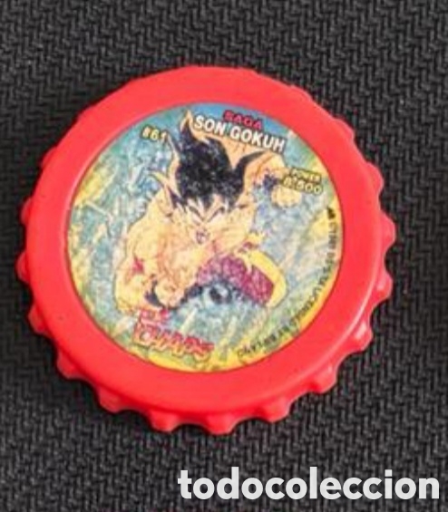 Juguetes antiguos y Juegos de colecci&oacute;n: Tazo Dragon Ball GT y Z chaps 61 Son Goku