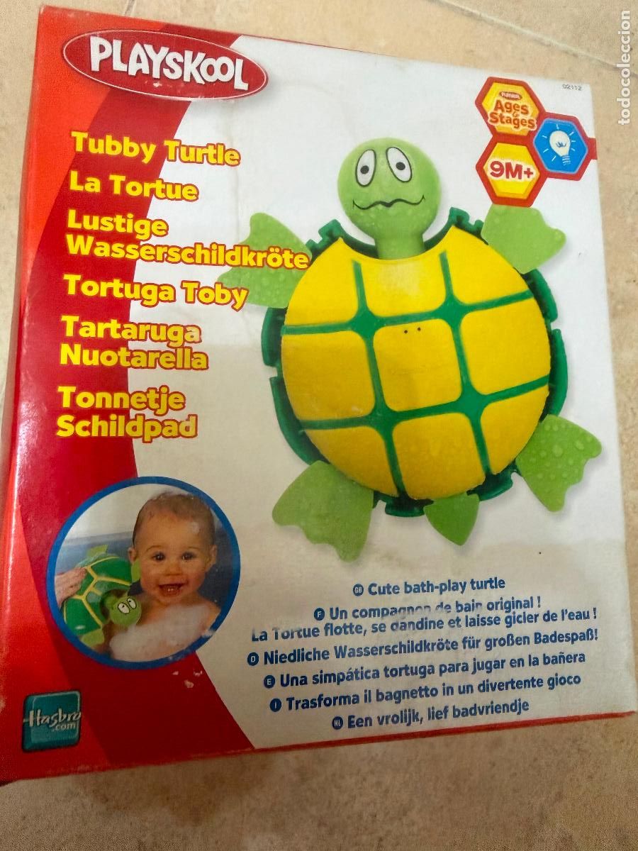Juguetes antiguos y Juegos de colecci&oacute;n: Tortuga toby playskool en caja