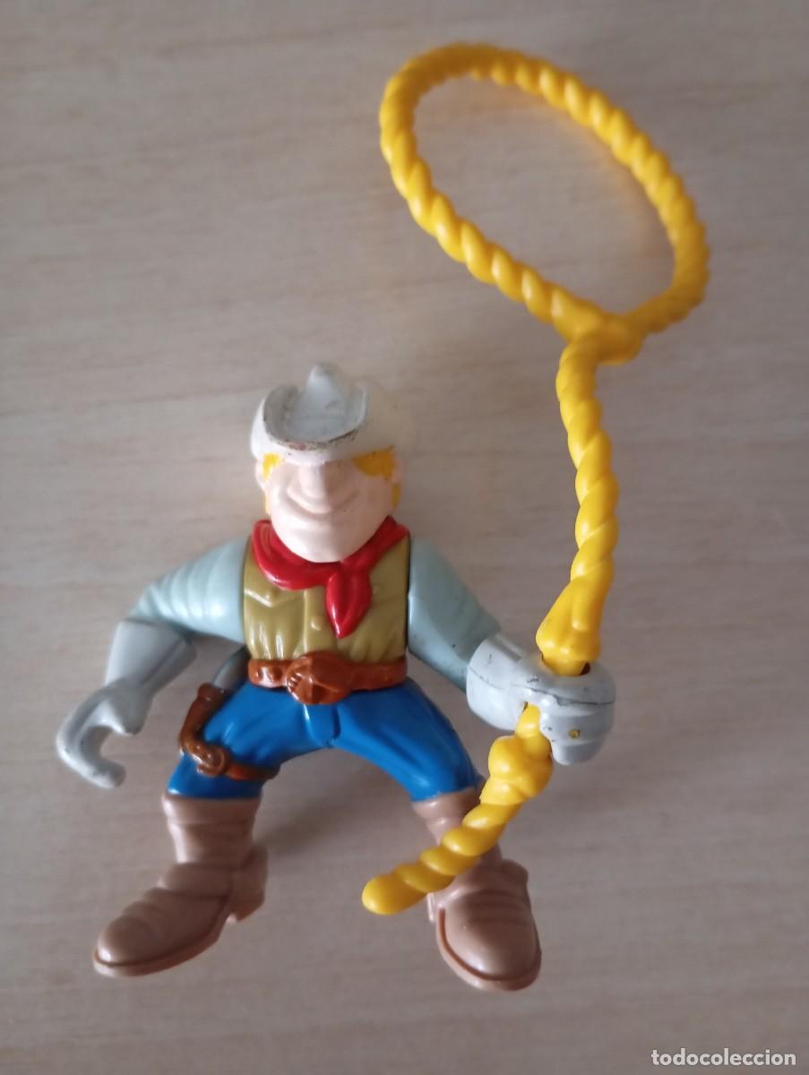 Juguetes antiguos y juegos de colecci&oacute;n: Figura vaquero vintage a&ntilde;os 90