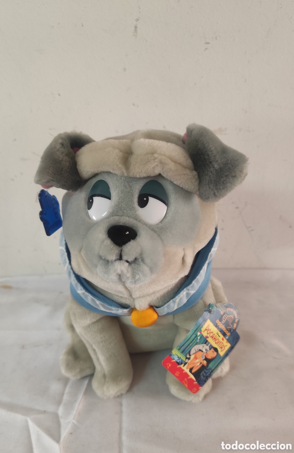 Juguetes antiguos y juegos de colecci&oacute;n: Peluche perro Pocahontas a&ntilde;os 90