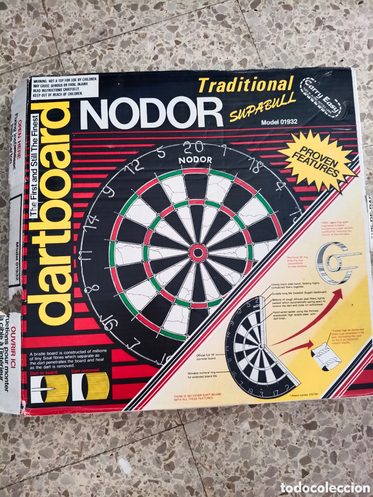Juguetes antiguos y juegos de colecci&oacute;n: Diana Nodor Supabull con dardos