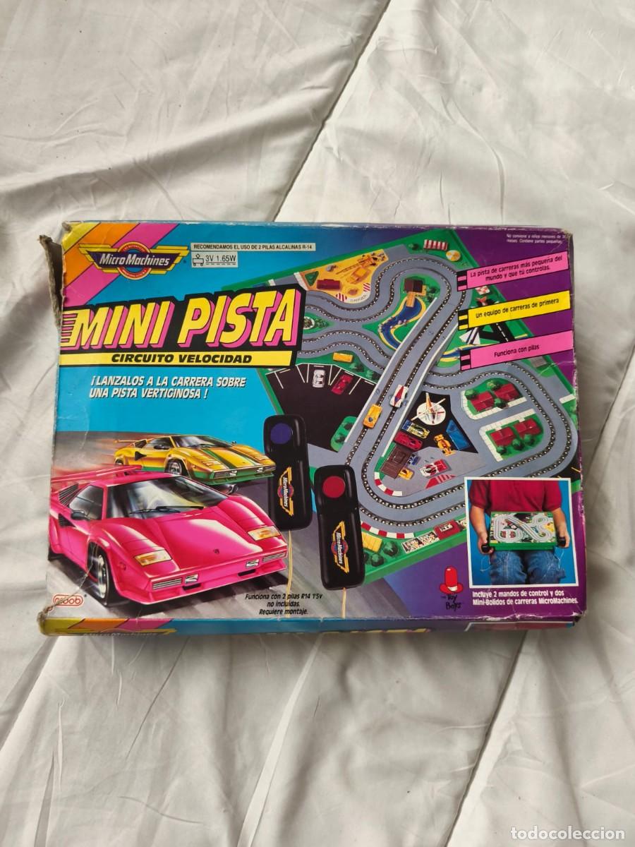 Juguetes antiguos y juegos de colecci&oacute;n: Mini Pista (Circuito de Velocidad) de Micro Machines, distribuida en Espa&ntilde;a por la marca Famosa