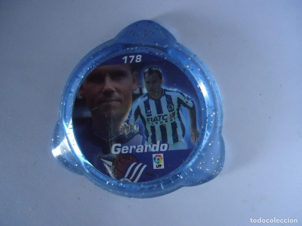 Juguetes antiguos y juegos de colecci&oacute;n: COLECCI&Oacute;N TAZOS PANINI LIGA 06/07 2006 2007 KRAKS TAZO CAPS POGS R. REAL SOCIEDAD 178 GERARDO