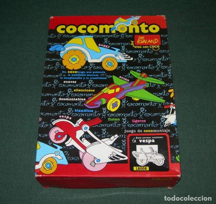 Juguetes antiguos y juegos de colecci&oacute;n: JUEGO DE MONTAR COCOMONTO DE EVALAND - LA VESPA - REF. 12002 - SIN ESTRENAR Y CONTENIDO PRECINTADO -