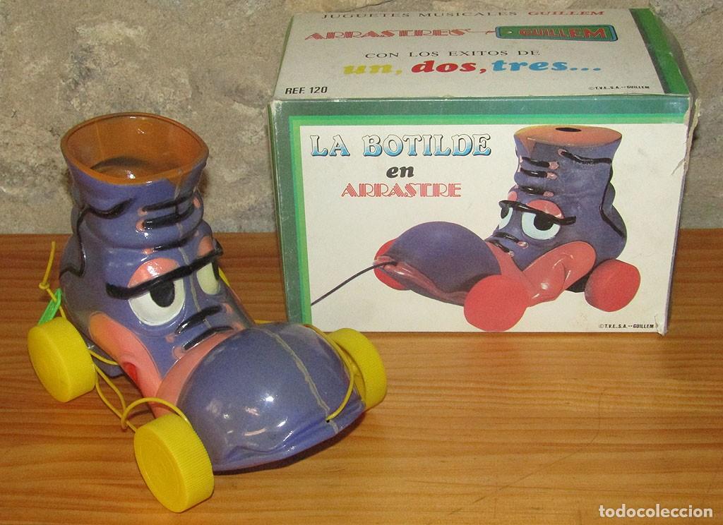 Juguetes antiguos y juegos de colecci&oacute;n: ANTIGUO ARRASTRE DE LA BOTILDE, DE JUGUETES GUILLEM - A&Ntilde;OS 80 - NUEVO Y EN SU CAJA ORIGINAL