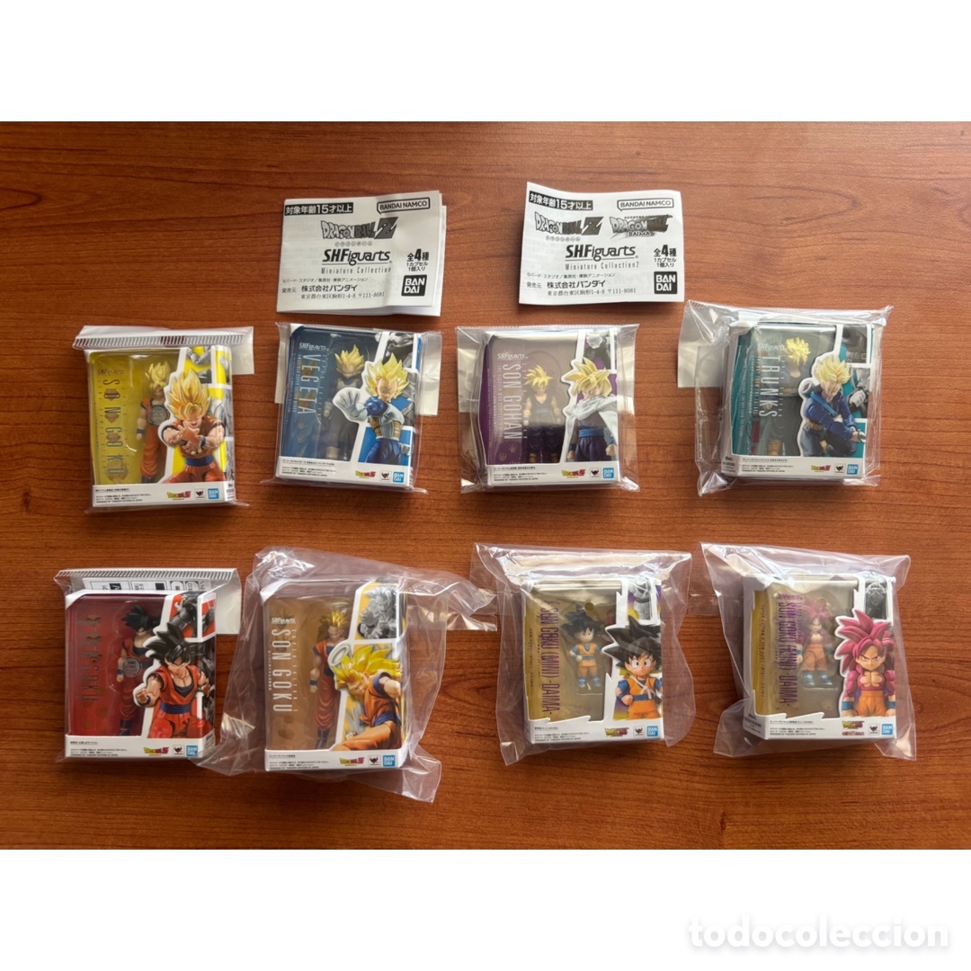 Juguetes antiguos y juegos de colecci&oacute;n: Colecci&oacute;n mini Sh Figuarts Drag&oacute;n ball Z y Daima, ediciones 1 y 2