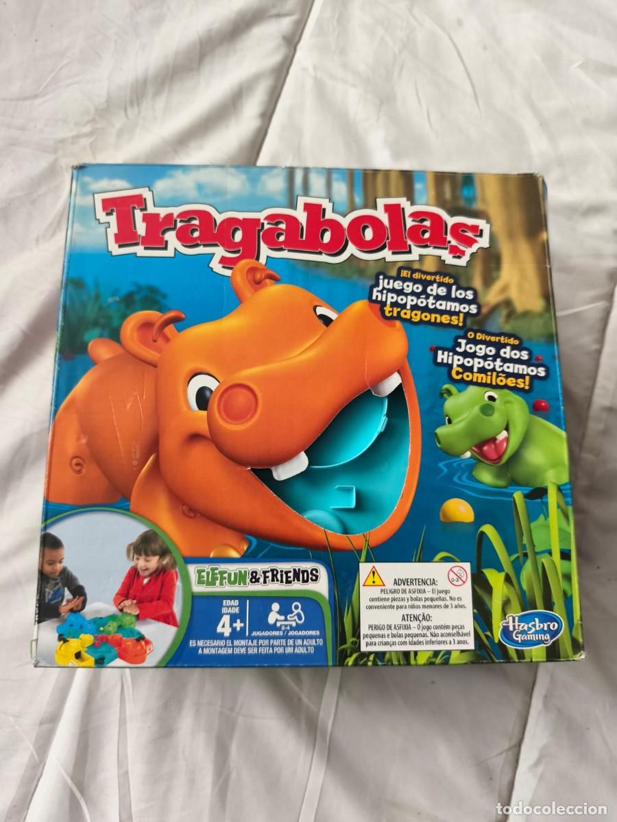Juguetes antiguos y juegos de colecci&oacute;n: juego de mesa es Tragabolas ( Hungry Hungry Hippos), fabricado por Hasbro.