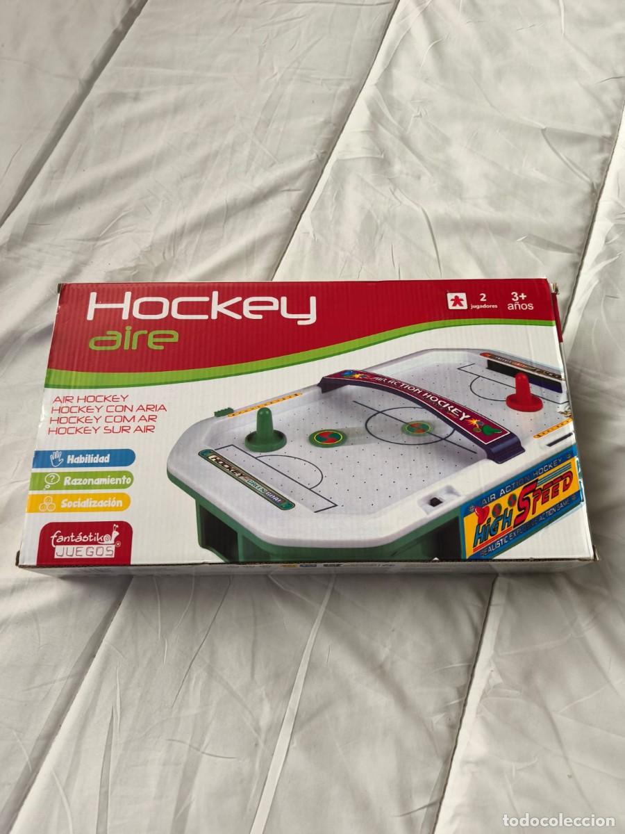 Juguetes antiguos y juegos de colecci&oacute;n: ⁠Juego Hockey Aire. Fant&aacute;stiko Juegos (distribuido por Juinsa).