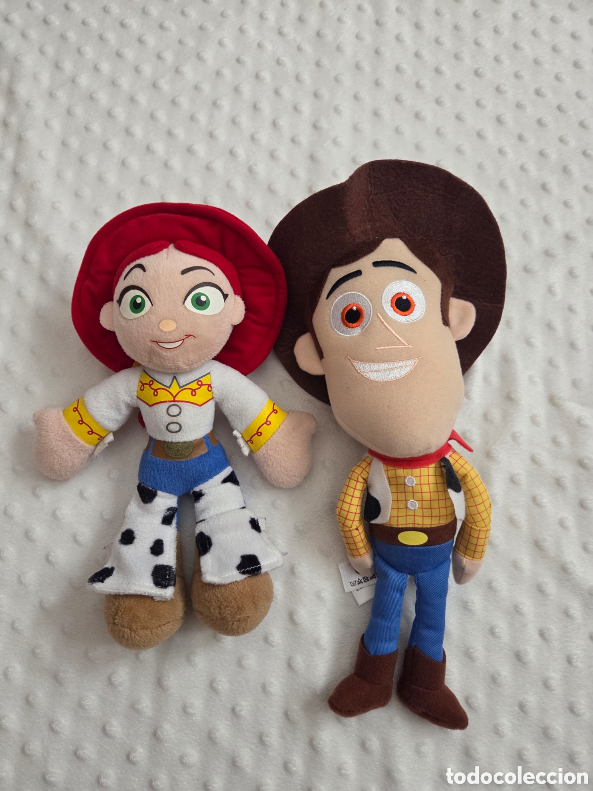 Juguetes antiguos y juegos de colecci&oacute;n: Peluches toy story jessie y buddy