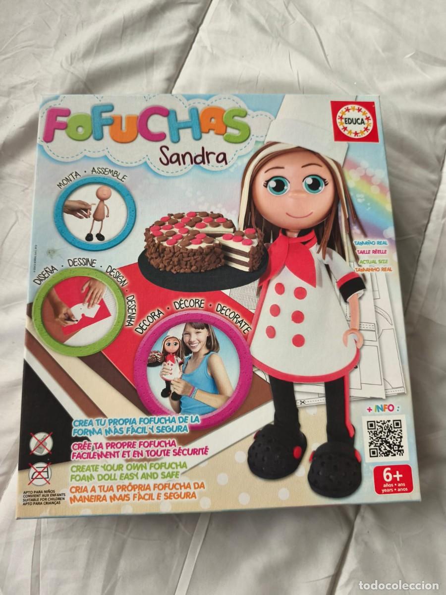 Juguetes antiguos y juegos de colecci&oacute;n: Kit de manualidades ⁠Educa Fofuchas Sandra Chef