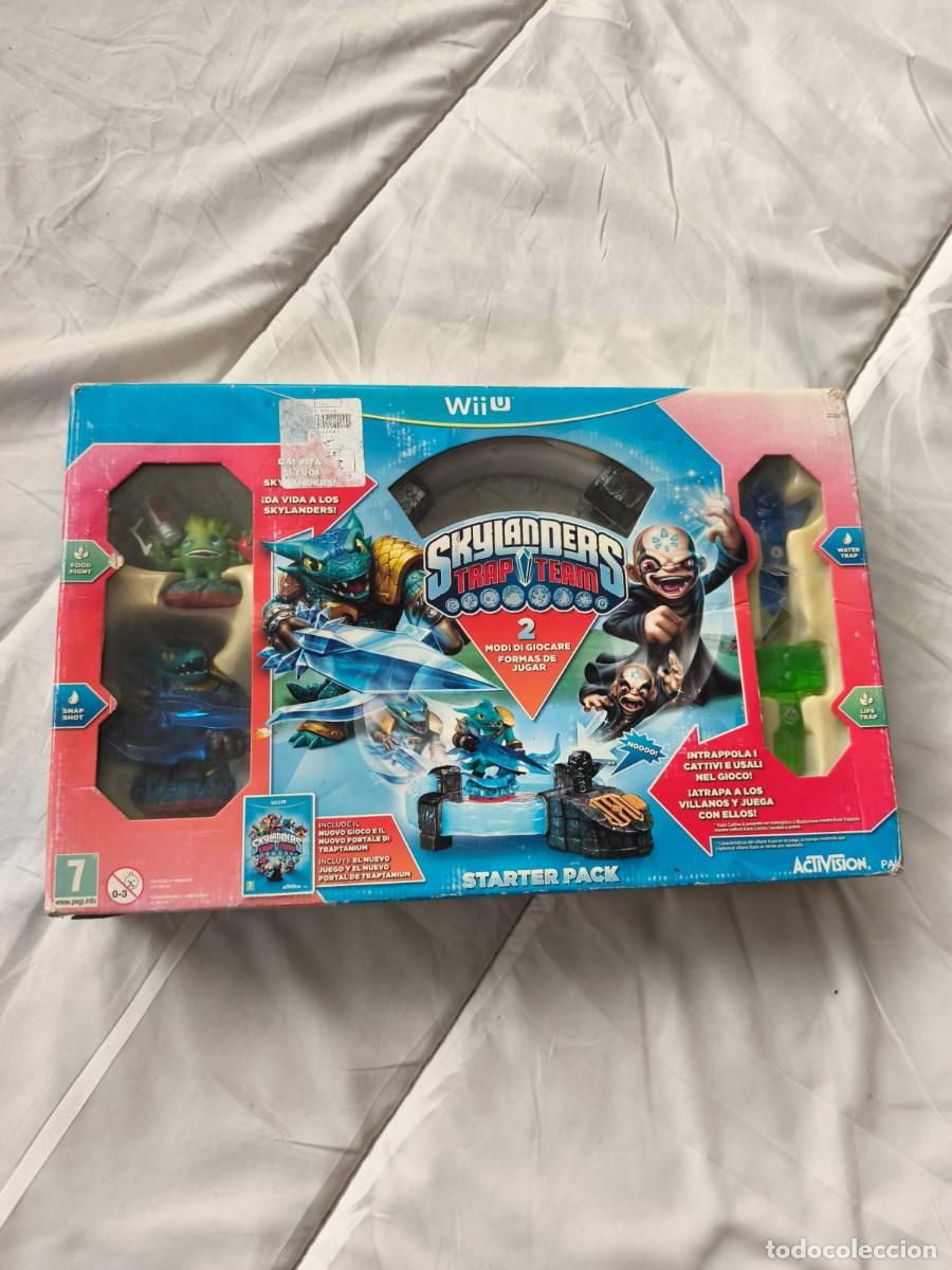 Juguetes antiguos y juegos de colecci&oacute;n: Skylanders Trap Team: Starter Pack para la consola Nintendo Wii U