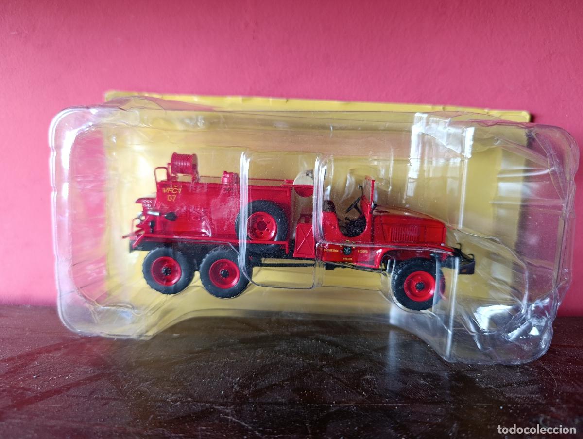Antique Toys and Collectible Games: REPLICA CAMI&Oacute;N DE BOMBEROS DE AVEIRO. MODELO PARA COLECCI&Oacute;N EDIT SALVAT. EN SU CAJA