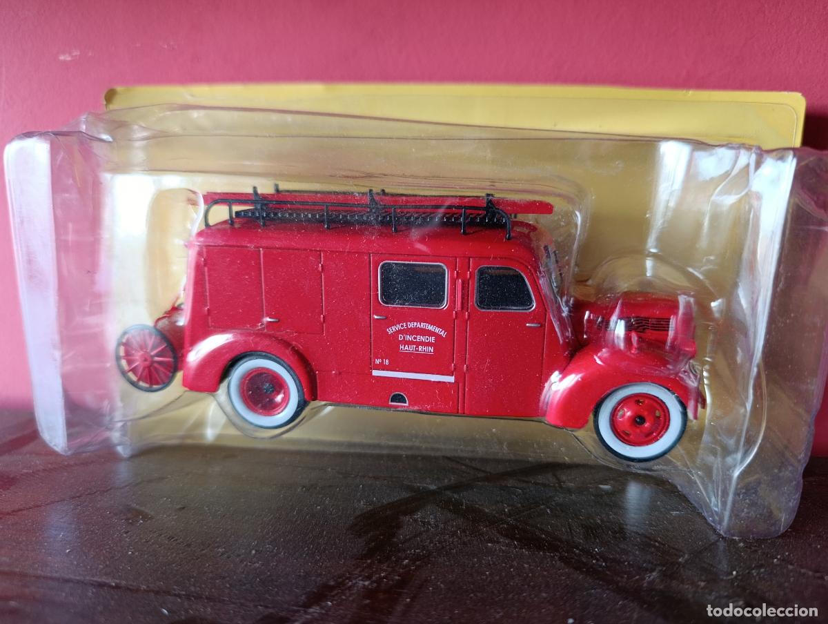 Altes Spielzeug und Spiele: REPLICA CAMI&Oacute;N DE BOMBEROS HAUT RHIN. MODELO PARA COLECCI&Oacute;N EDIT SALVAT. EN SU CAJA