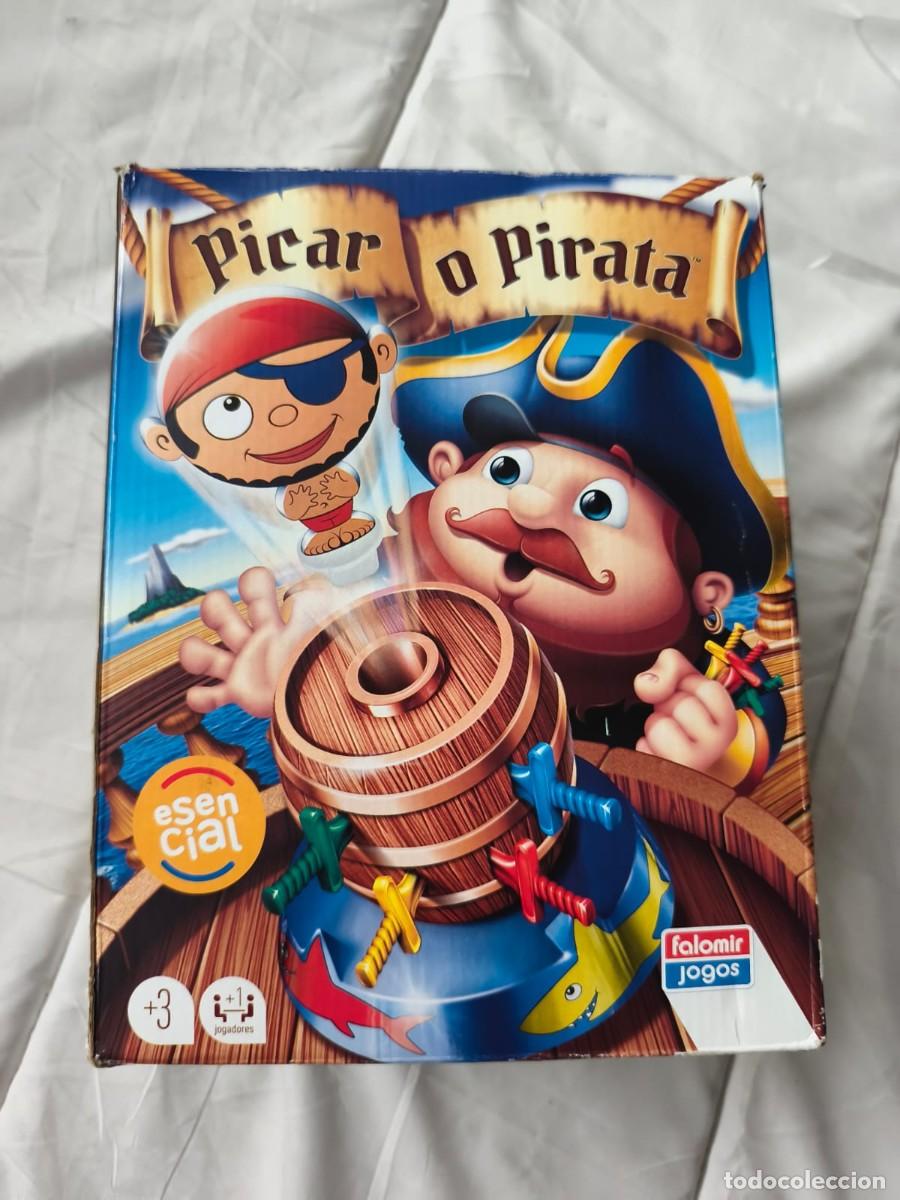 Juguetes antiguos y juegos de colecci&oacute;n: &rdquo;Picar o Pirata&rdquo; &rdquo;Pincha el Pirata&rdquo; o &rdquo;Salta Pirata&rdquo;. Editado por la marca Falomir.