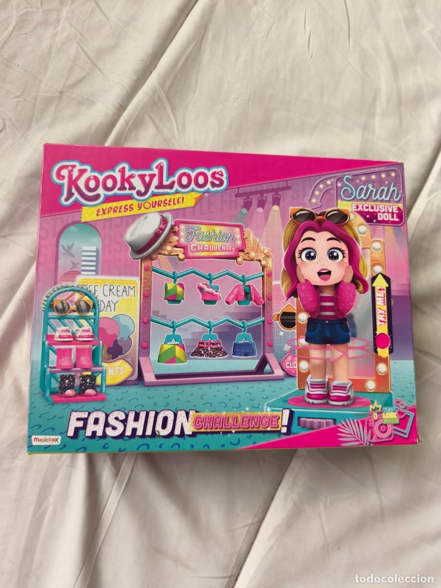 Juguetes antiguos y juegos de colecci&oacute;n: ⁠KOOKYLOOS . Sarah . Fashion Challenge de la marca Magic Box. Caja original