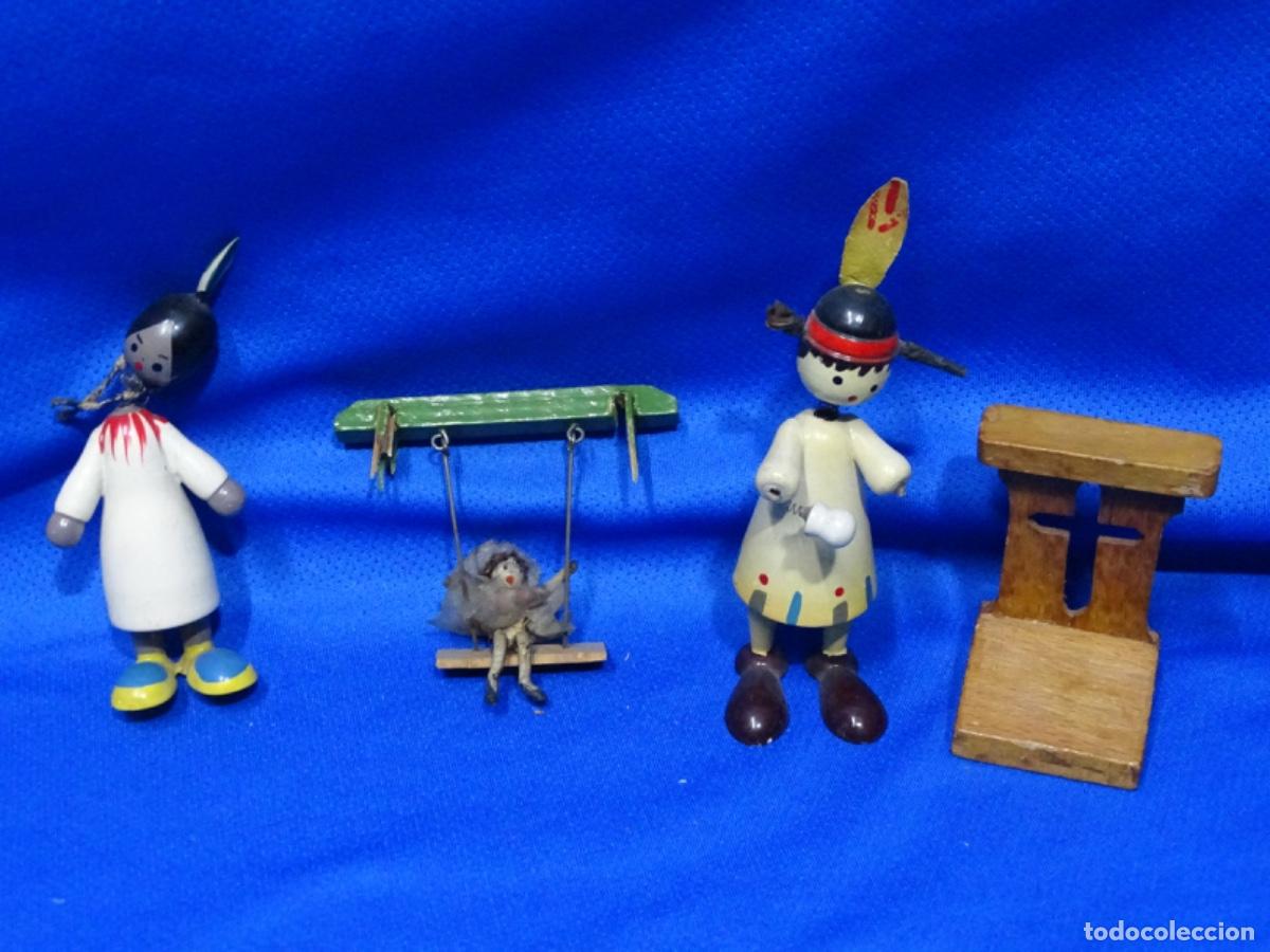 Altes Spielzeug und Spiele: 4 MU&Ntilde;ECOS VARIADOS. A&Ntilde;OS 60.