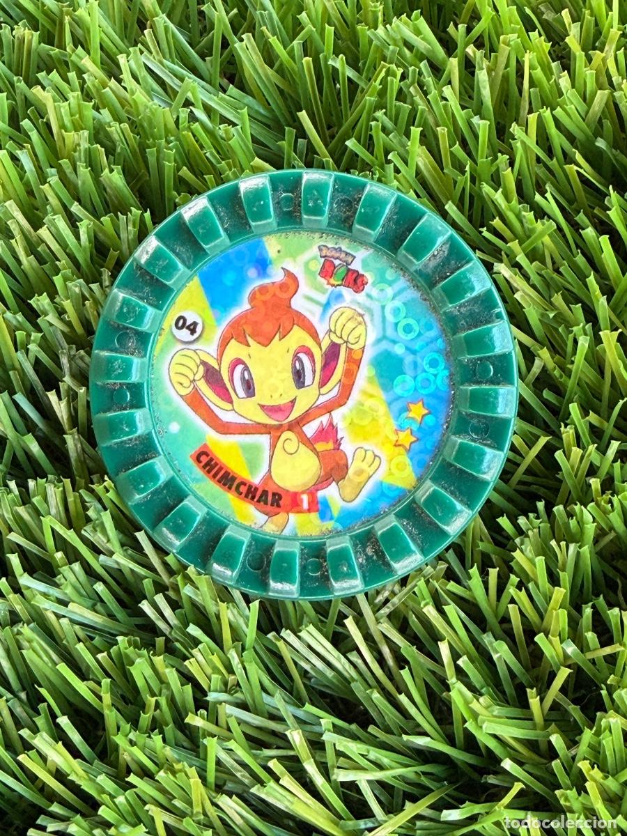 Juguetes antiguos y juegos de colecci&oacute;n: N&ordm; 4 Chimchar Tazos Pokemon Cheetos Pokemon Roks
