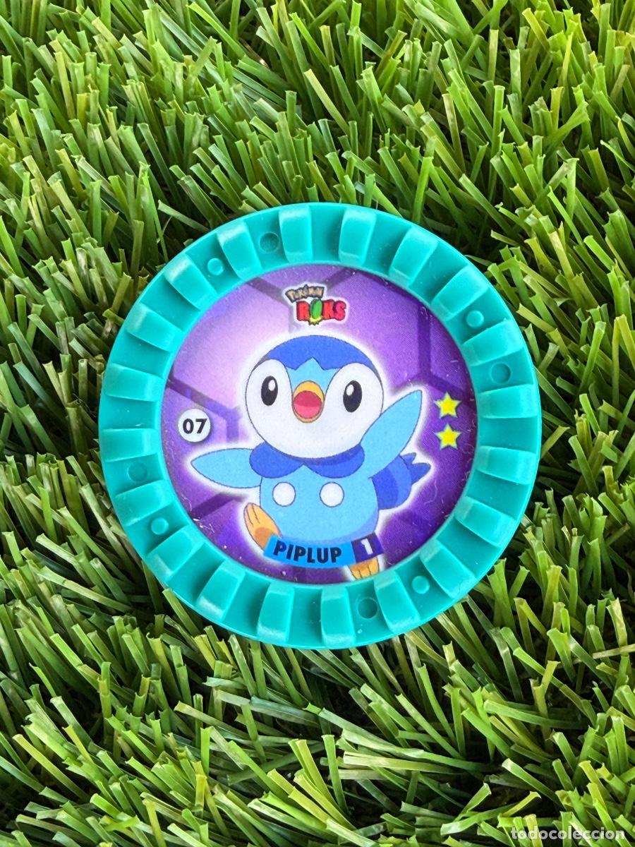 Juguetes antiguos y juegos de colecci&oacute;n: N&ordm; 7 Piplup Tazos Pokemon Cheetos Pokemon Roks