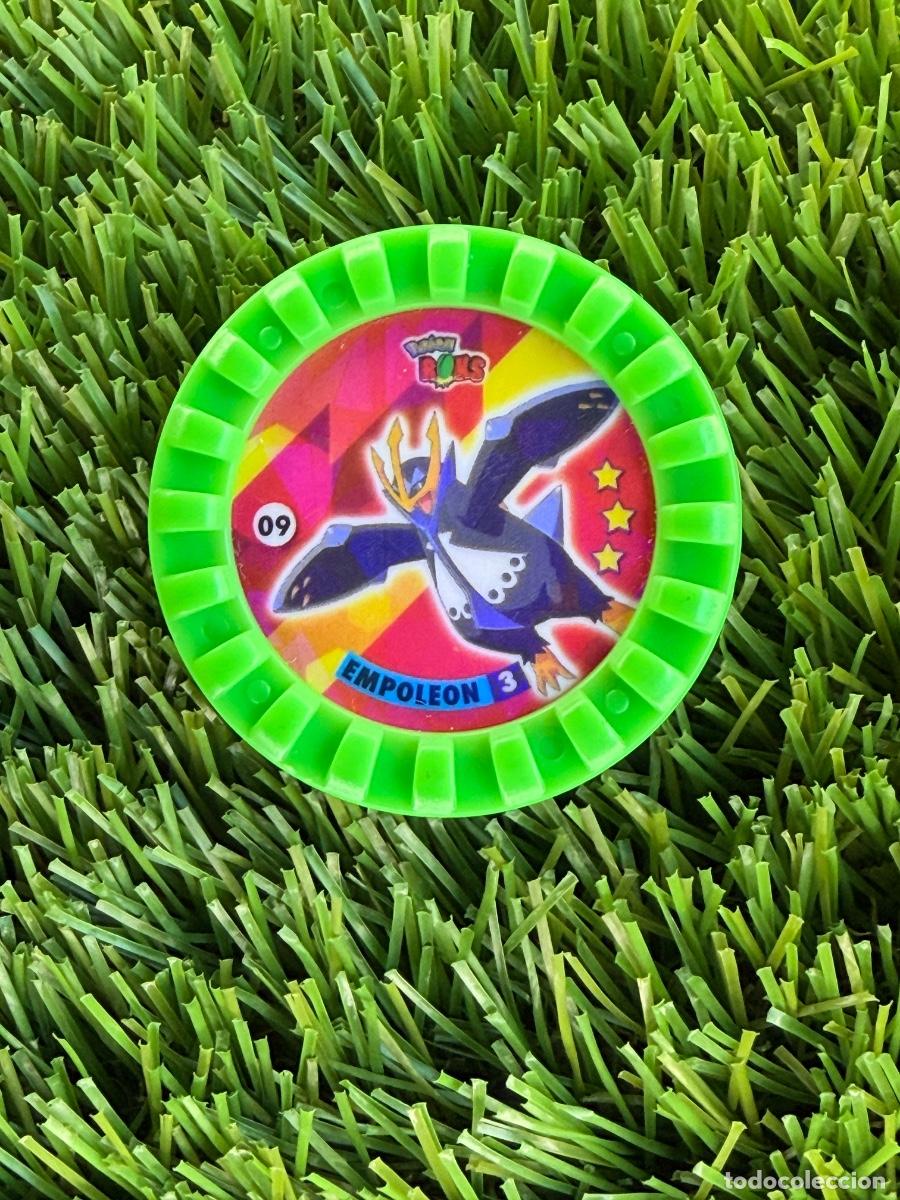 Juguetes antiguos y juegos de colecci&oacute;n: N&ordm; 9 Empoleon Tazos Pokemon Cheetos Pokemon Roks
