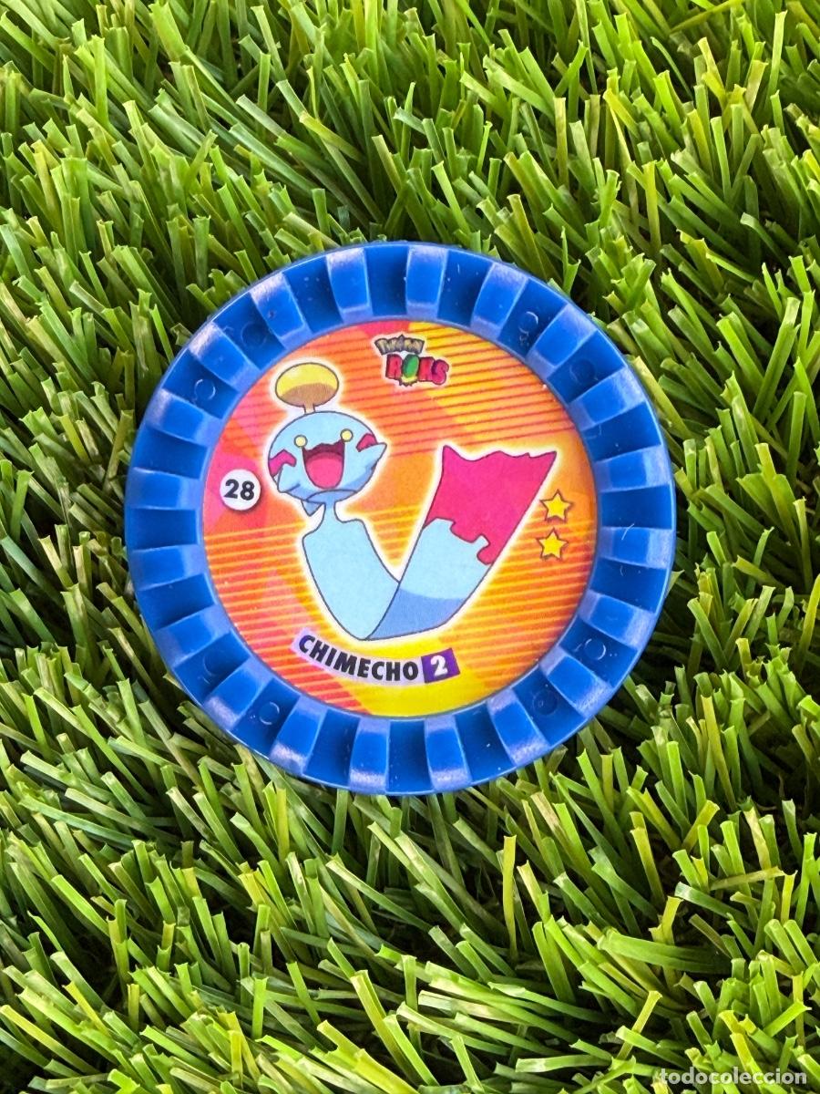 Juguetes antiguos y juegos de colecci&oacute;n: N&ordm; 28 Chimecho Tazos Pokemon Cheetos Pokemon Roks