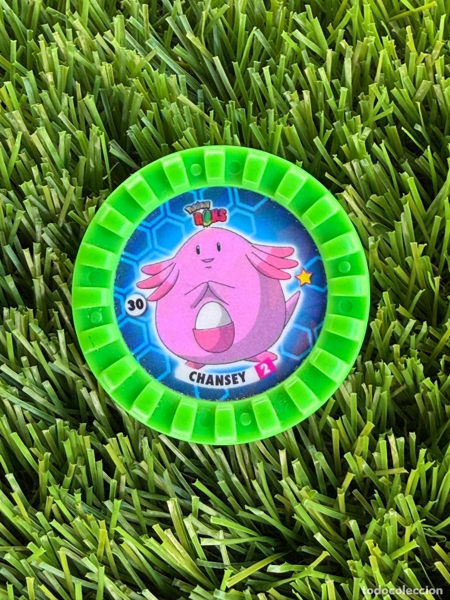 Juguetes antiguos y juegos de colecci&oacute;n: N&ordm; 30 Chansey Tazos Pokemon Cheetos Pokemon Roks