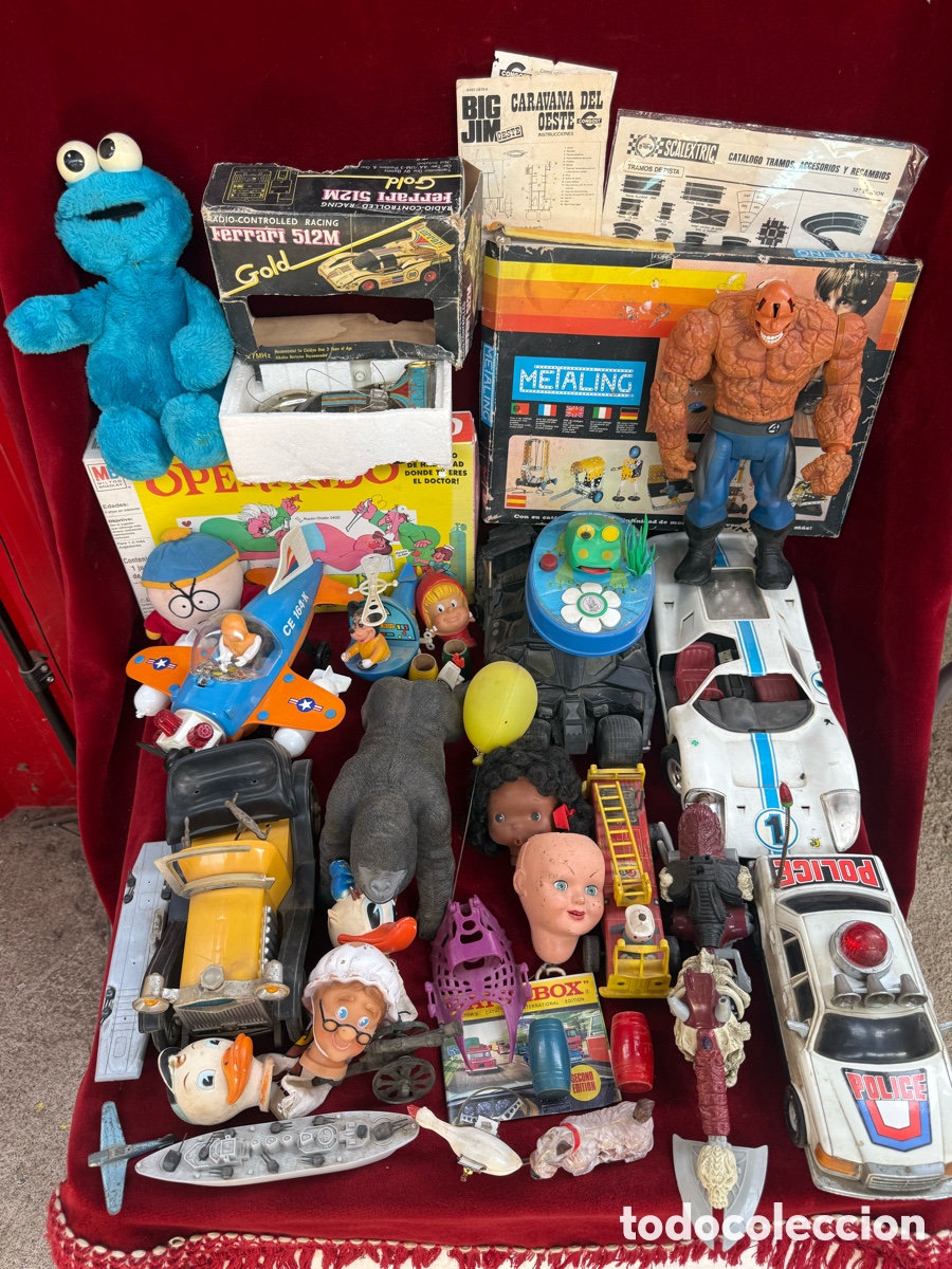 Juguetes antiguos y juegos de colecci&oacute;n: Enorme lote de juguetes antiguos y clasicos!