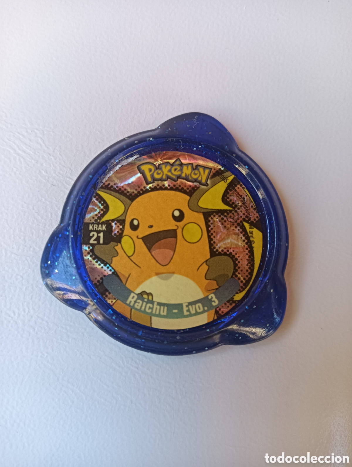 Juguetes antiguos y juegos de colecci&oacute;n: Craks Panini pokemon,21,Raichu