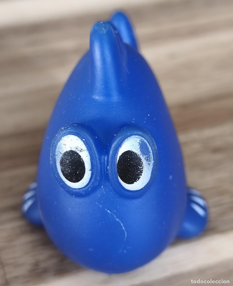 Juguetes antiguos y juegos de colecci&oacute;n: PEZ DE GOMA - 7 x 6 x 4,5 cm