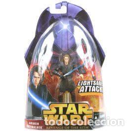 Juguetes antiguos y juegos de colecci&oacute;n: STAR WARS ANAKIN SKYWALKERREVENGE OF THE SITH LIGHTSABER ATTACK