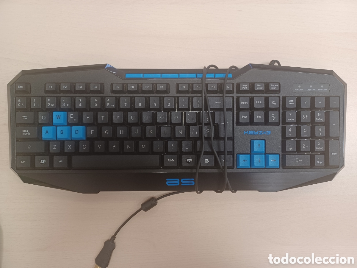 Juguetes antiguos y juegos de colecci&oacute;n: Bluestork BS-GKB-PACK/SP. Teclado + Rat&oacute;m &oacute;ptico para juegos