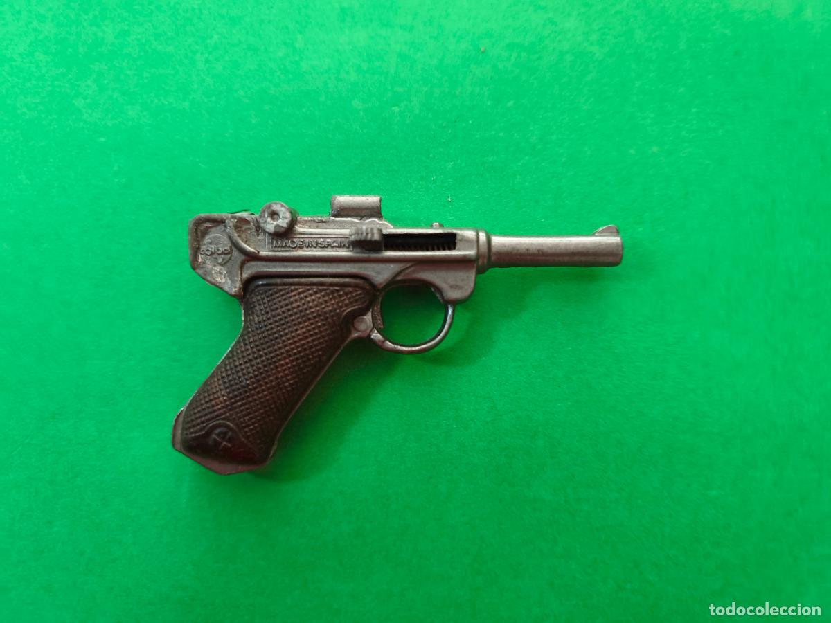 Antique Toys and Collectible Games: PISTOLA DE JUGETE MARCA COIBAL MODELO LUGER P-08 A&Ntilde;OS 70