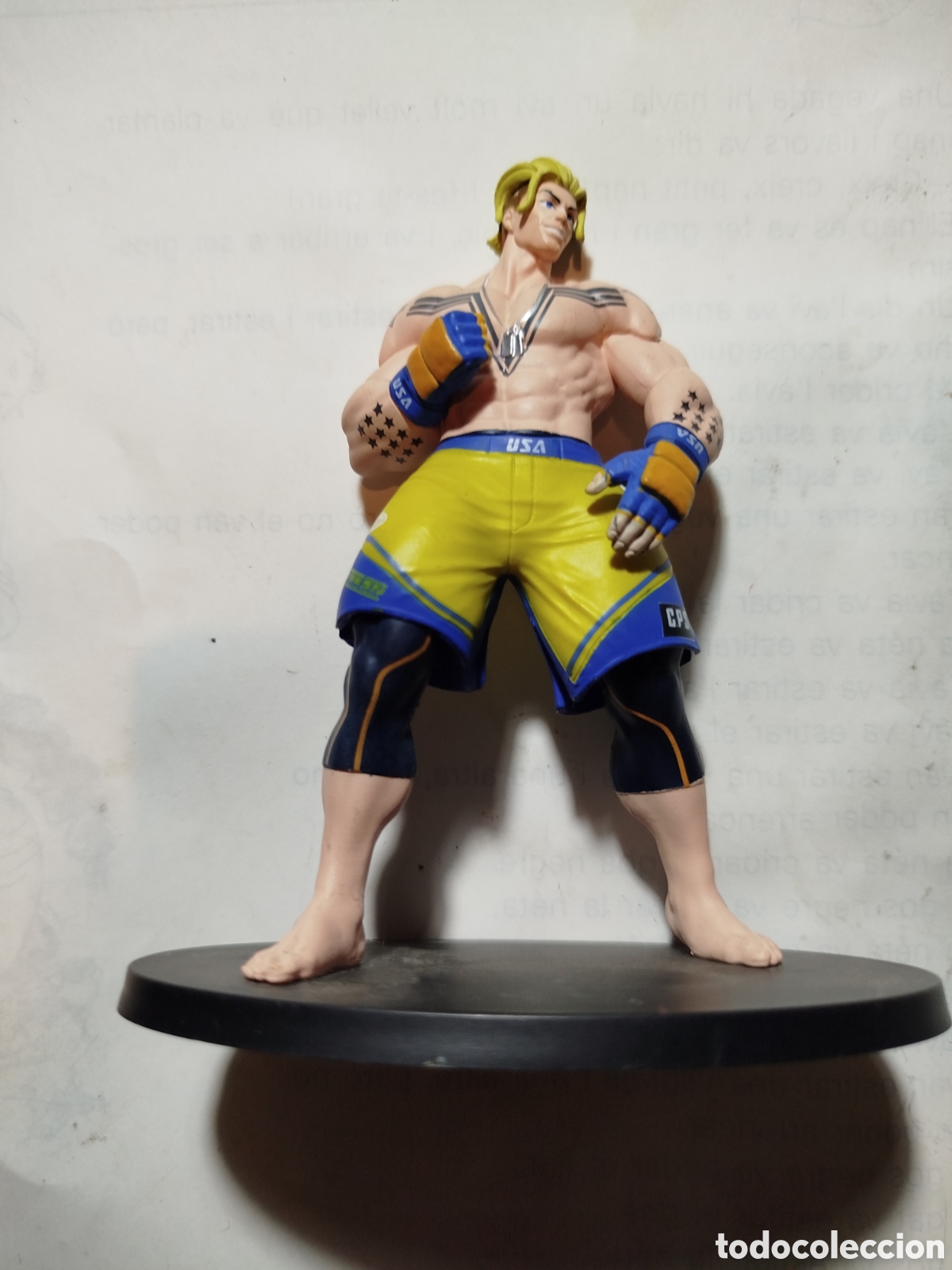 Juguetes antiguos y juegos de colecci&oacute;n: Figura Luke Street fighter