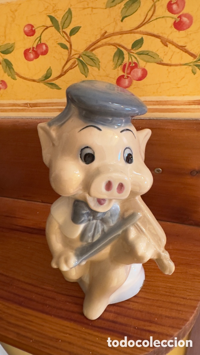 Antique Toys and Collectible Games: Cerdito Disney porcelana