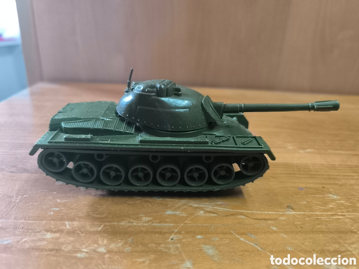Juguetes antiguos y juegos de colecci&oacute;n: JUGUETES SHAMBER'S MADE Y SPAIN-CARRO DE COMBATE