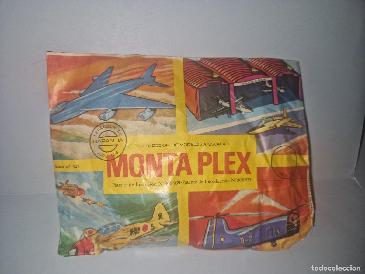 Juguetes antiguos y juegos de colecci&oacute;n: SOBRE MONTAPLEX N&ordm; 421 AVIONES