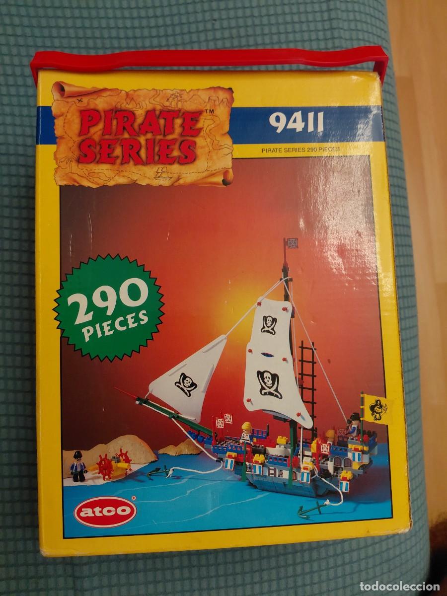 Juguetes antiguos y juegos de colecci&oacute;n: Juguete de construcci&oacute;n Pirate Series Atco