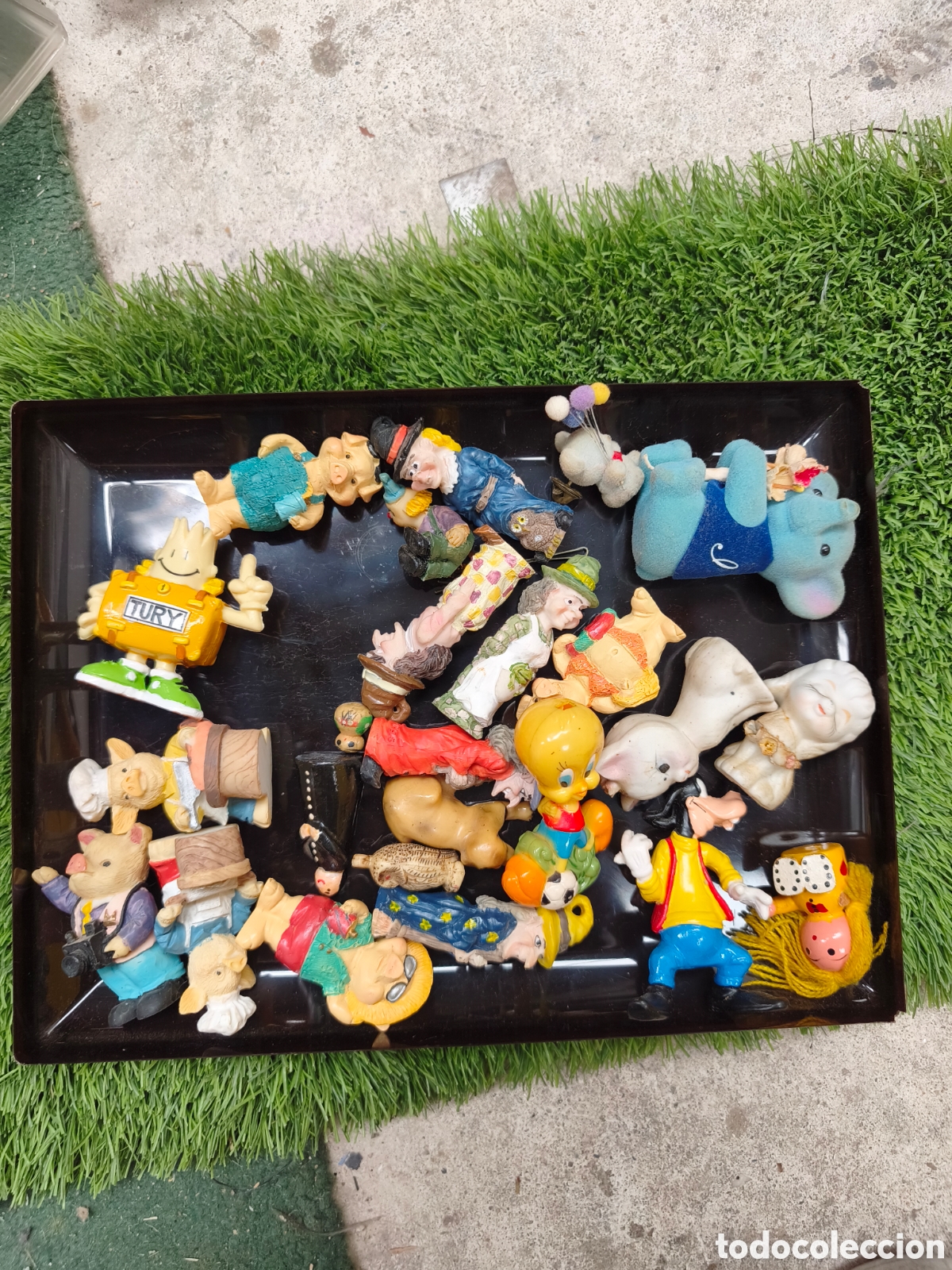Juguetes antiguos y juegos de colecci&oacute;n: Lote Figuras Variadas Vintage / PVC / Goma A&ntilde;os 80 y 90 (Disney, Looney Tunes y Promocionales)