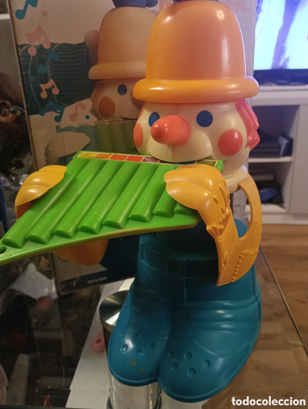 Juguetes antiguos y juegos de colecci&oacute;n: Payaso Musical Toyse / Hasbro (A&ntilde;os 70/80) - Con Caja Original