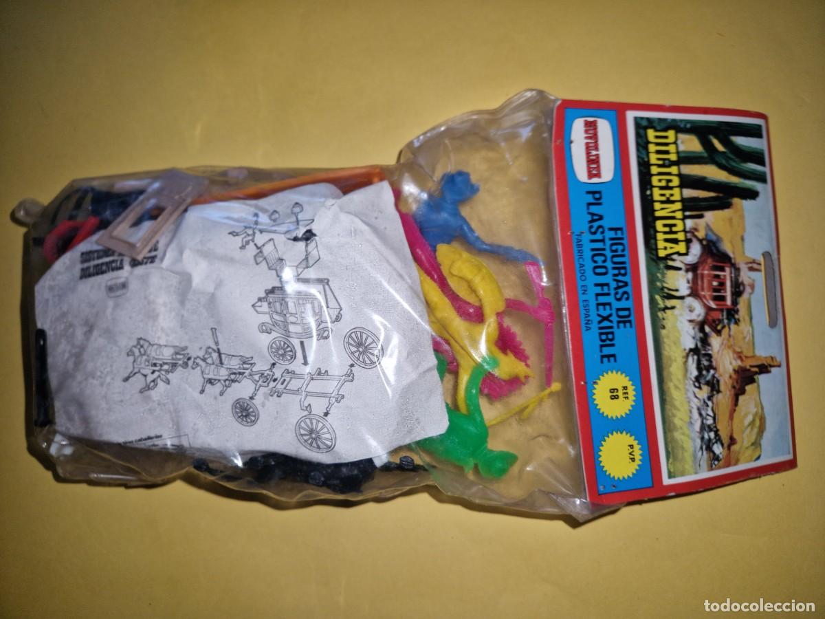 Juguetes antiguos y juegos de colecci&oacute;n: DILIGENCIA INDIOS Y VAQUEROS DE COMANSI - Foto 3