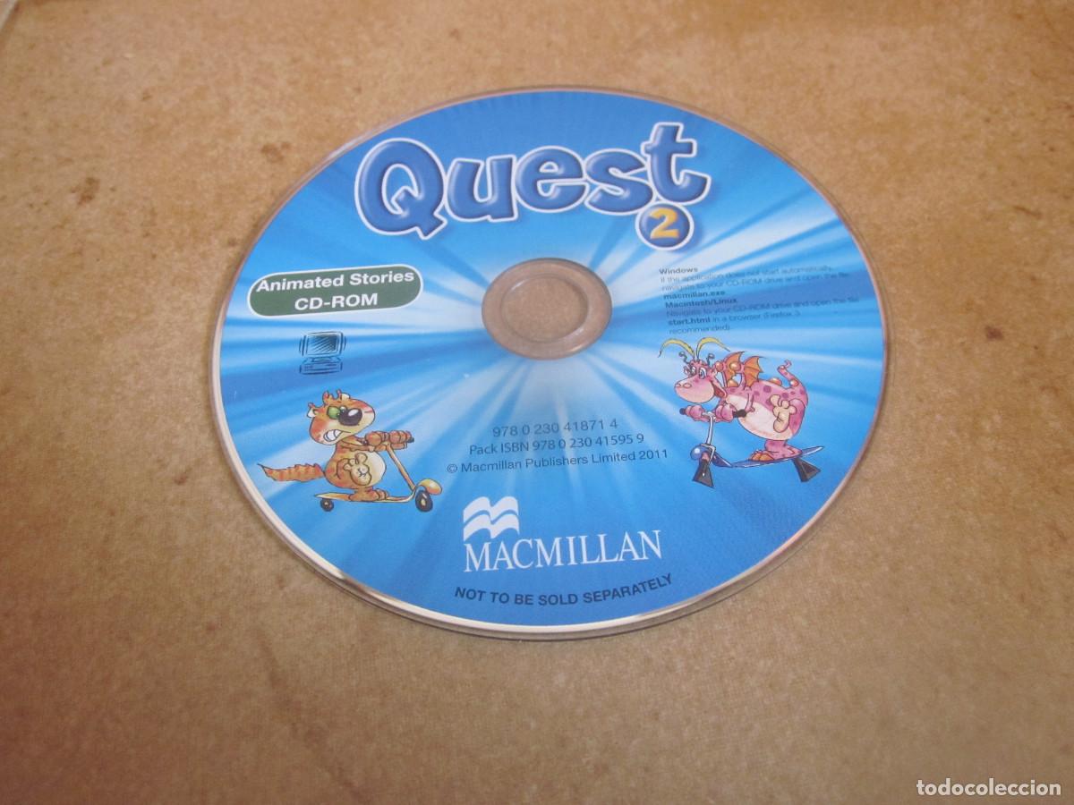 Juguetes antiguos y juegos de colecci&oacute;n: QUEST 2 CD-ROM - MACMILLAN 2011 - SIN CAJA - SOLO EL CD