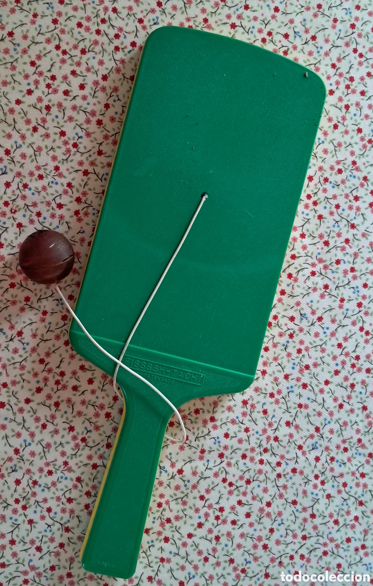 Jouets Anciens et Jeux de collection: FISSSSH TACH Juego de pala con pelota a&ntilde;os 80