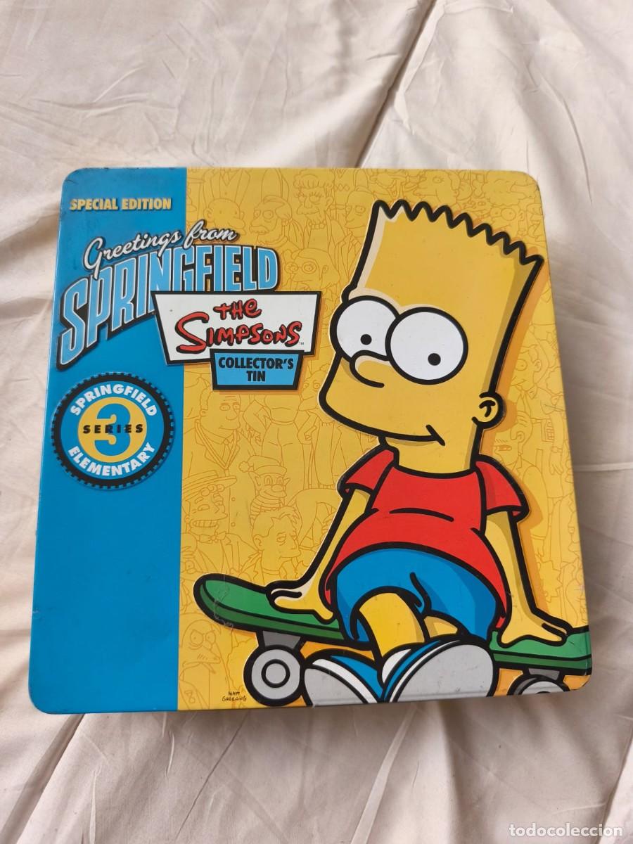 Juguetes antiguos y juegos de colecci&oacute;n: Estuche de la edici&oacute;n limitada ⁠The Simpsons Collector's Tin Series 3: Springfield Elementary