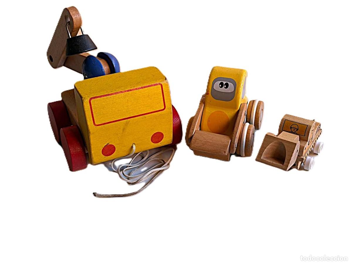 Jouets Anciens et Jeux de collection: COCHES DE MADERA Viga TOYS