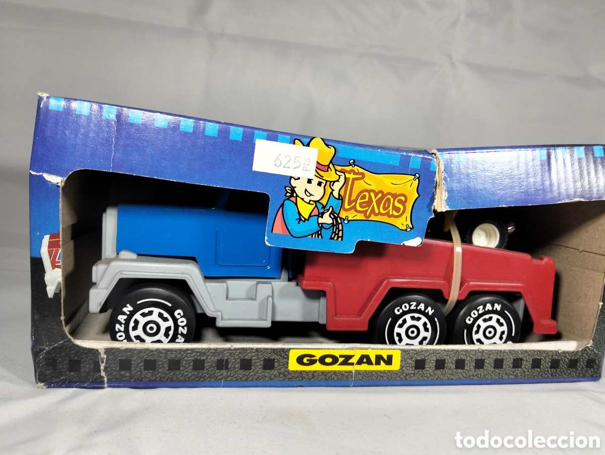 Antique Toys and Collectible Games: Coche vintage Texas con moto